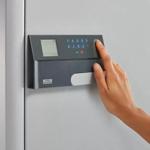 Burg Wächter® MTD 760 E FP - tűzálló páncélszekrény ujjlenyomatolvasóval