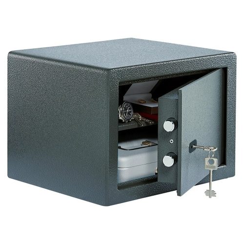 széf kulcsos zárral