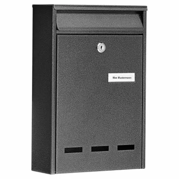 BURG-WÄCHTER Pocket 5871 E antracit kültéri társasházi postaláda