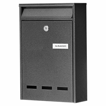 BURG-WÄCHTER Pocket 5871 E antracit kültéri társasházi postaláda