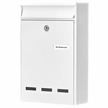 BURG-WÄCHTER Pocket 5871 W fehér kültéri társasházi postaláda