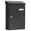 hagyományos kültéri postaláda – BW61080 – antracit – 370 x 270 x 92 mm