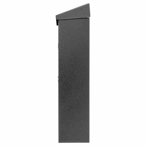 hagyományos kültéri postaláda – BW61080 – antracit – 370 x 270 x 92 mm