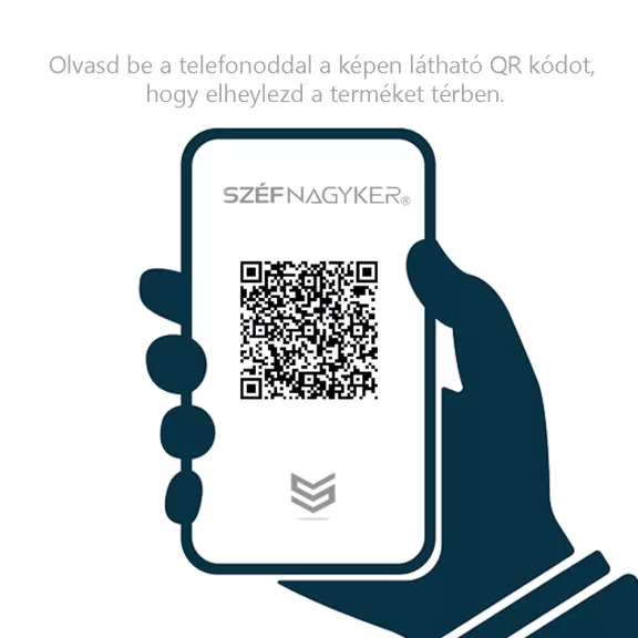 Chubbsafes® - SENATOR 1 tűzálló páncélszekrény kulcsos zárral