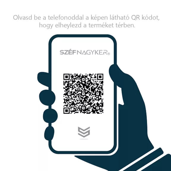 Chubbsafes® - SENATOR 3 tűzálló páncélszekrény kulcsos zárral