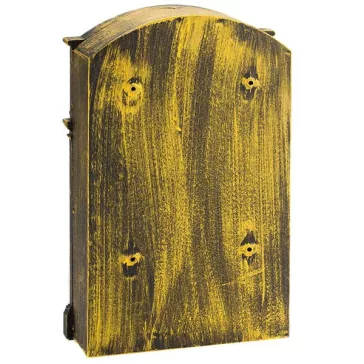Renzo díszes kerítésen kívüli postaláda