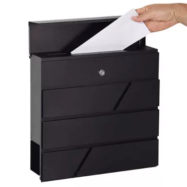 Mario modern postaláda újságtartóval