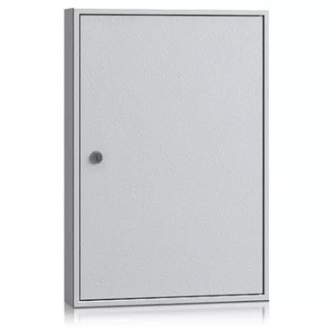 egyajtós kulcsszekrény – S04005 – szürke – 550 x 380 x 80 mm