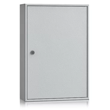 egyajtós kulcsszekrény – S05001 – szürke – 550 x 380 x 140 mm