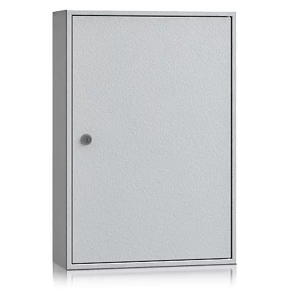 egyajtós kulcsszekrény – S05001 – szürke – 550 x 380 x 140 mm