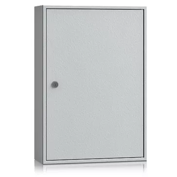 egyajtós kulcsszekrény – S05002 – szürke – 550 x 380 x 140 mm