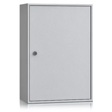 egyajtós kulcsszekrény – S05003 – szürke – 550 x 380 x 205 mm