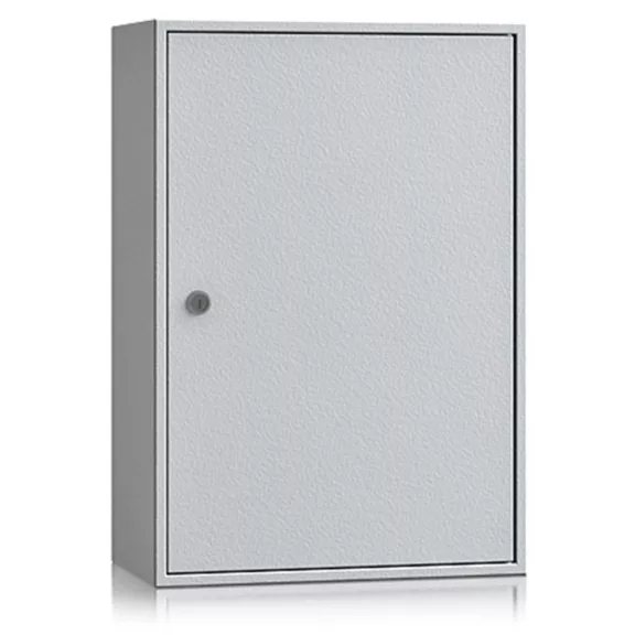 egyajtós kulcsszekrény – S05003 – szürke – 550 x 380 x 205 mm
