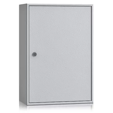 egyajtós kulcsszekrény – S05004 – szürke – 550 x 380 x 205 mm