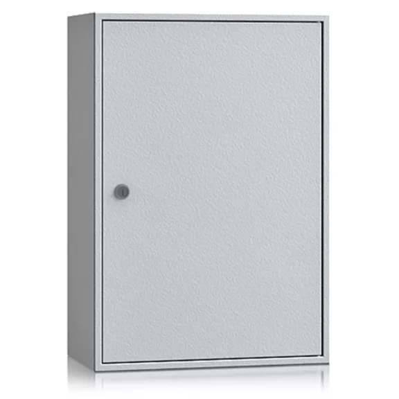 egyajtós kulcsszekrény – S05004 – szürke – 550 x 380 x 205 mm