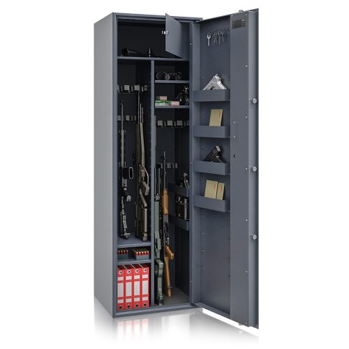 ISS – Siegen PLUS 18 fegyverszekrény – professzionális tárolás lőszertartóval