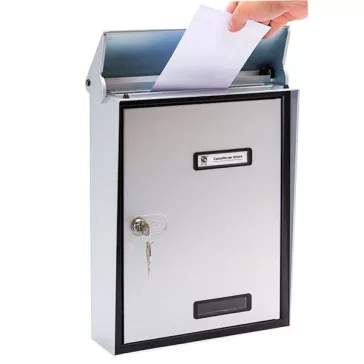Esterno kültéri alumínium postaláda