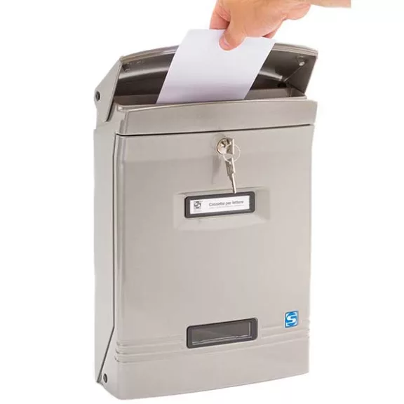 Masszív alumínium postaláda Masszív alumínium postaláda