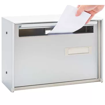 Interno 620 kerítésbe építhető alumínium postaláda