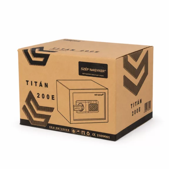 TITÁN 200 bútorszéf - digitális zárral