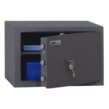 páncélszekrény kulcsos zárral – ST-865624-02 – Gránit – 287 x 435 x 327 mm