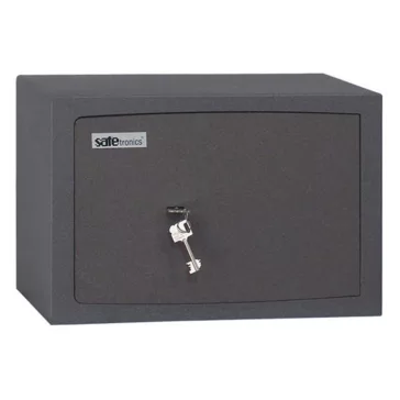 páncélszekrény kulcsos zárral – ST-865624-02 – Gránit – 287 x 435 x 327 mm