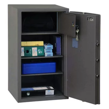 páncélszekrény elektronikus zárral – ST-865644-08 – Gránit – 800 x 435 x 442 mm