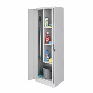 SZÉF NAGYKER® MAXI CLEAN 170 takarítószekrény – RAL 7035