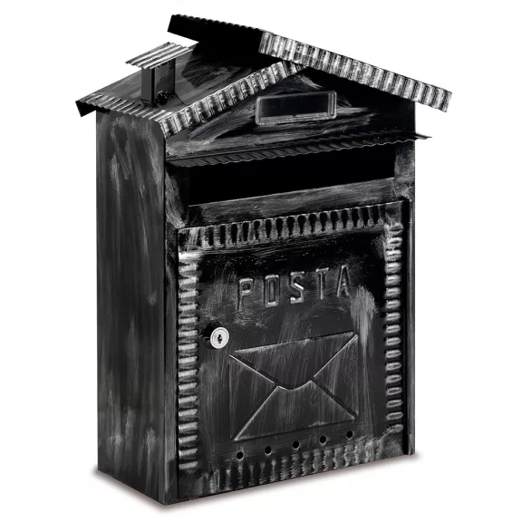 Kovácsoltvas jellegű postaláda Kovácsoltvas jellegű postaláda