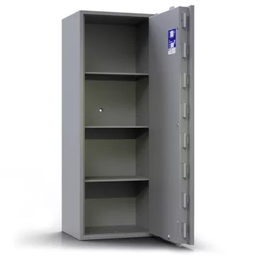 Betontöltetű páncélszekrény passzív zárral