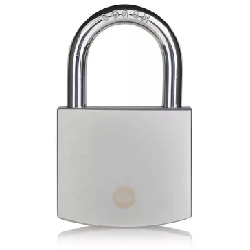 Yale Y120B/60/135/1 krómozott réz lakat, 60 mm széles krómbevonatú sárgaréz testtel