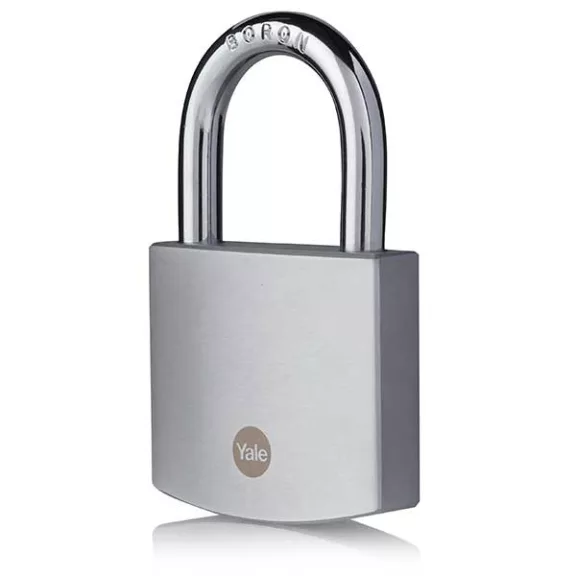 Yale Y120B/60/135/1 krómozott réz lakat, 60 mm széles krómbevonatú sárgaréz testtel