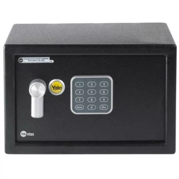 Yale® - 250 digitális zárral széf beépített szirénával