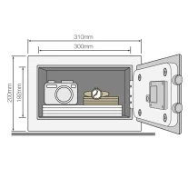 Yale® - 200 Értékszéf digitális zárral