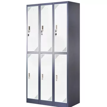 ARTEMISZ® ADAMS 6 rekeszes fém öltözőszekrény