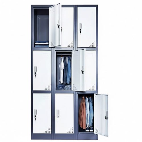 Artemisz® HARRISON Öltözőszekrény | 9 ajtóval