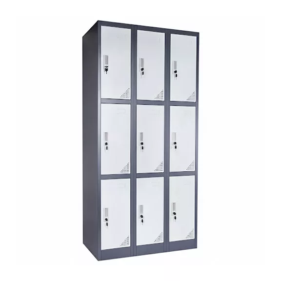 ARTEMISZ® HARRISON 9 rekeszes fém öltözőszekrény