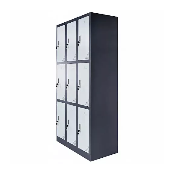 ARTEMISZ® HARRISON 9 rekeszes fém öltözőszekrény