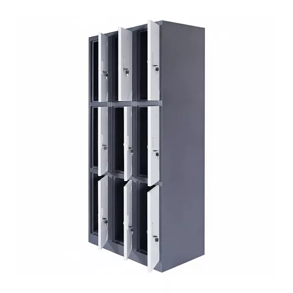 ARTEMISZ® HARRISON 9 rekeszes fém öltözőszekrény
