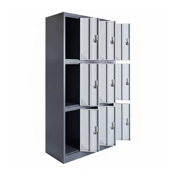 ARTEMISZ® HARRISON 9 rekeszes fém öltözőszekrény