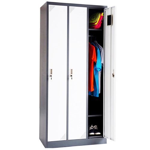 Artemisz® Hosszú ajtós öltözőszekrénye 3-ajtós kivitelben