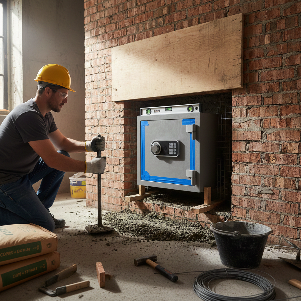 A Fali Széf Beépítésének Nagykönyve: Útmutató a Maximális Biztonsághoz