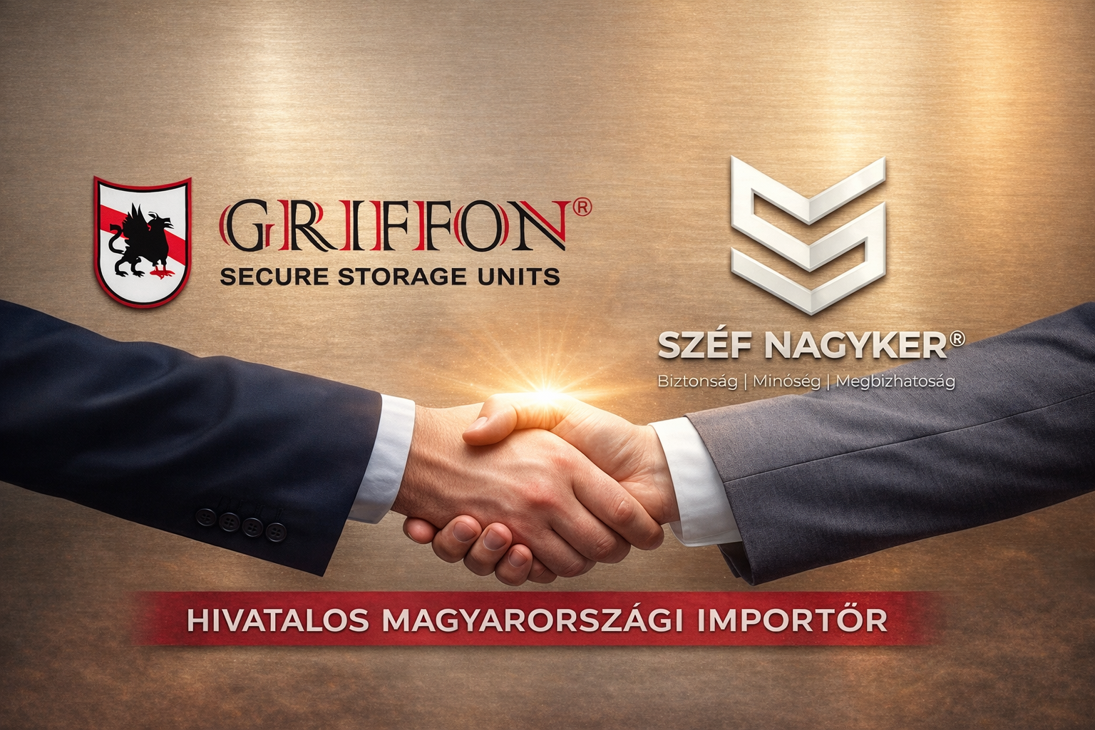 GRIFFON® széfek Magyarországon: a SZÉF NAGYKER® hivatalos importőre lesz a márkának