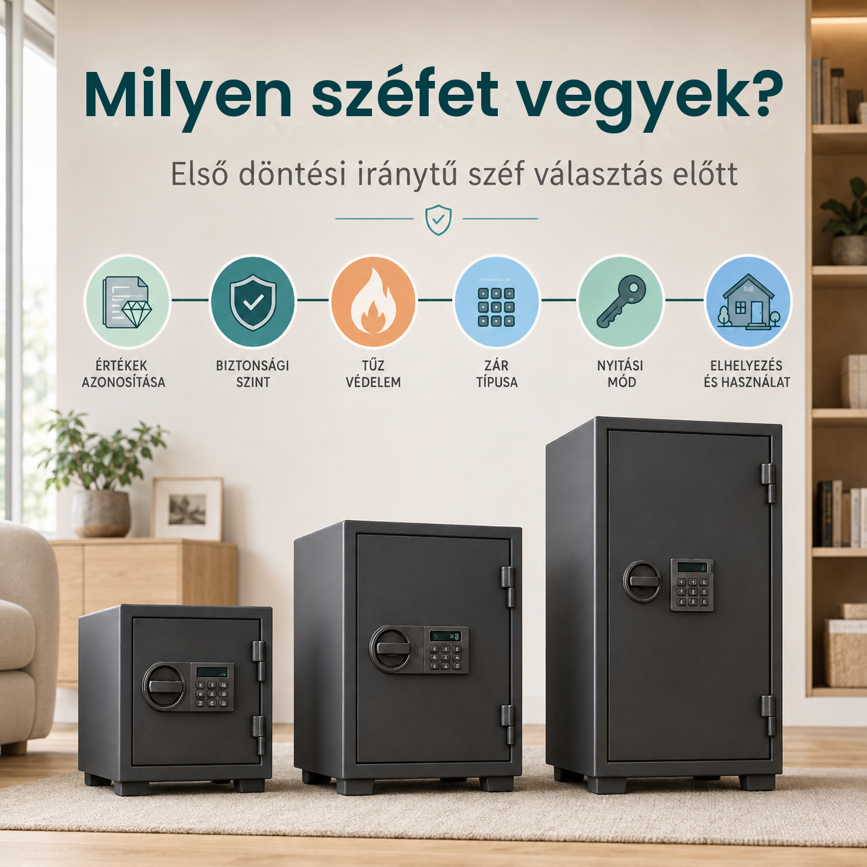 Milyen széfet vegyek? | Első döntési iránytű széf választás előtt